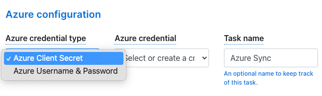 Azure client secret Azure client secret