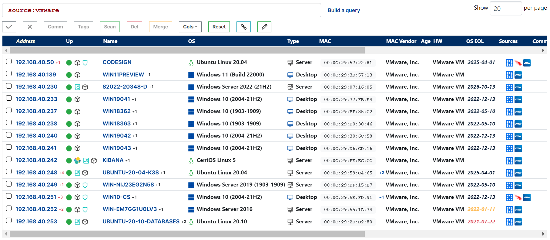 VMware integration