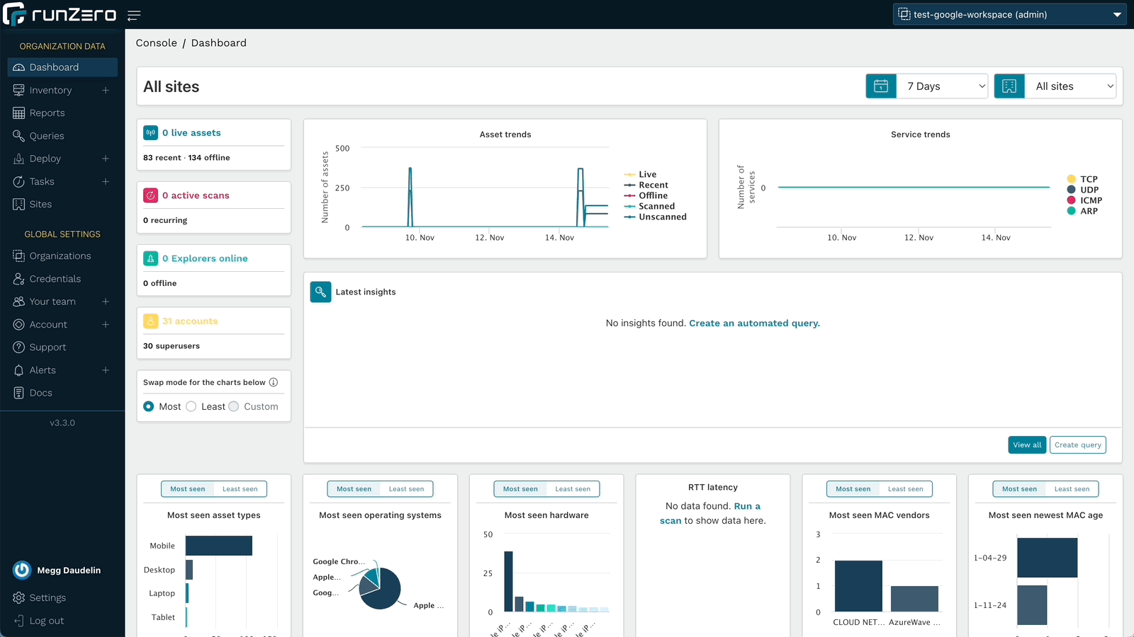 Query and Alert on Google Workspace Results