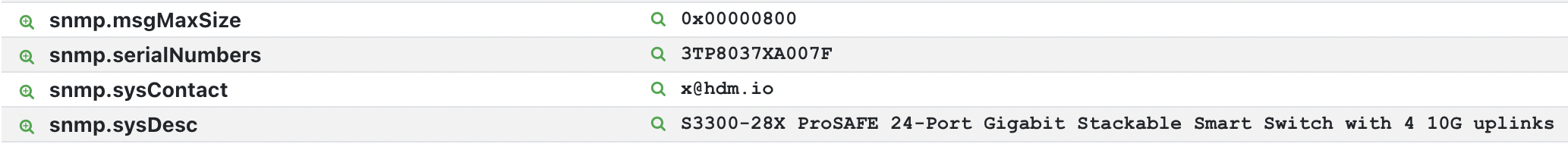 Finding device serial numbers in Rumble