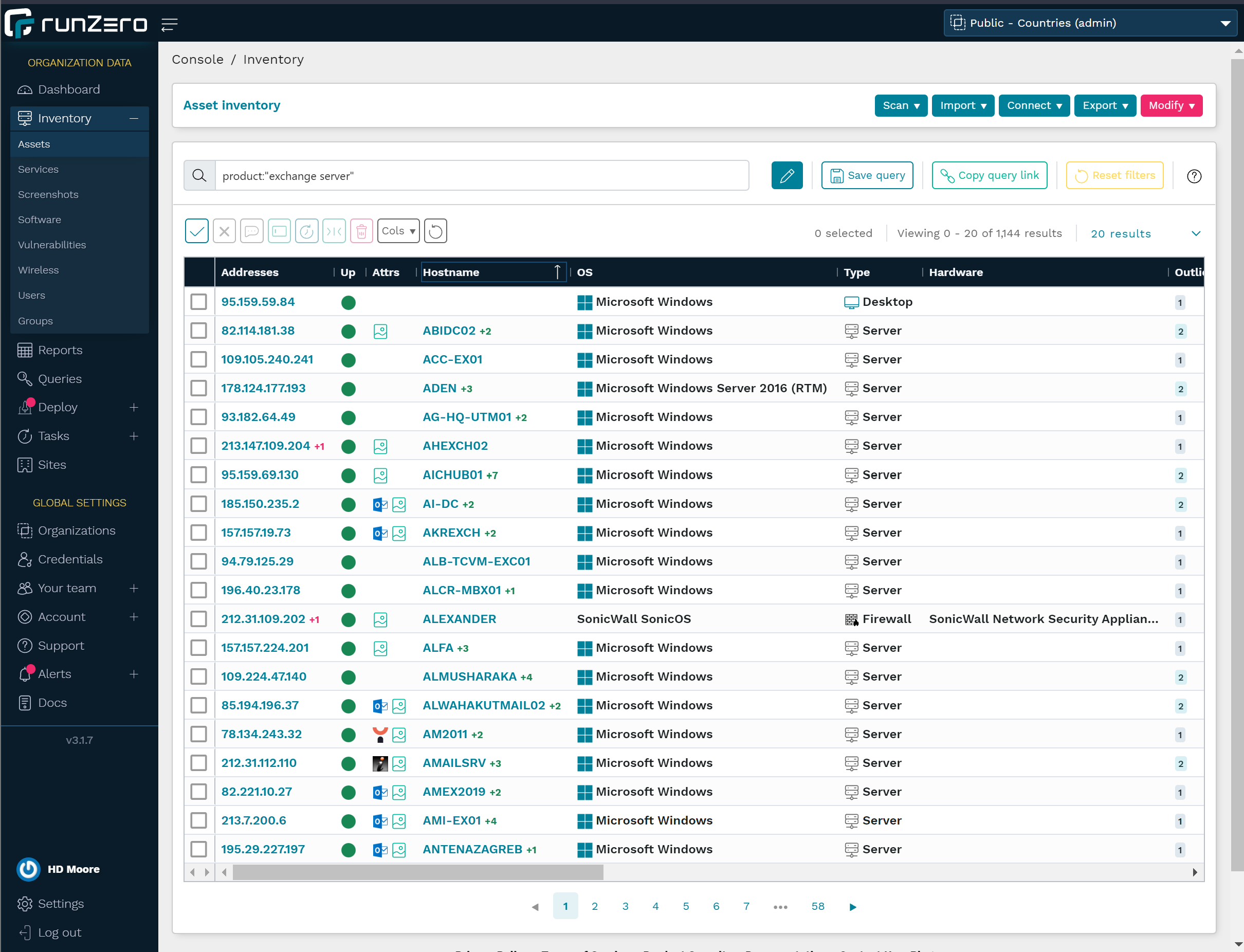 The Queries Library The prebuilt query is available in the Queries Library
