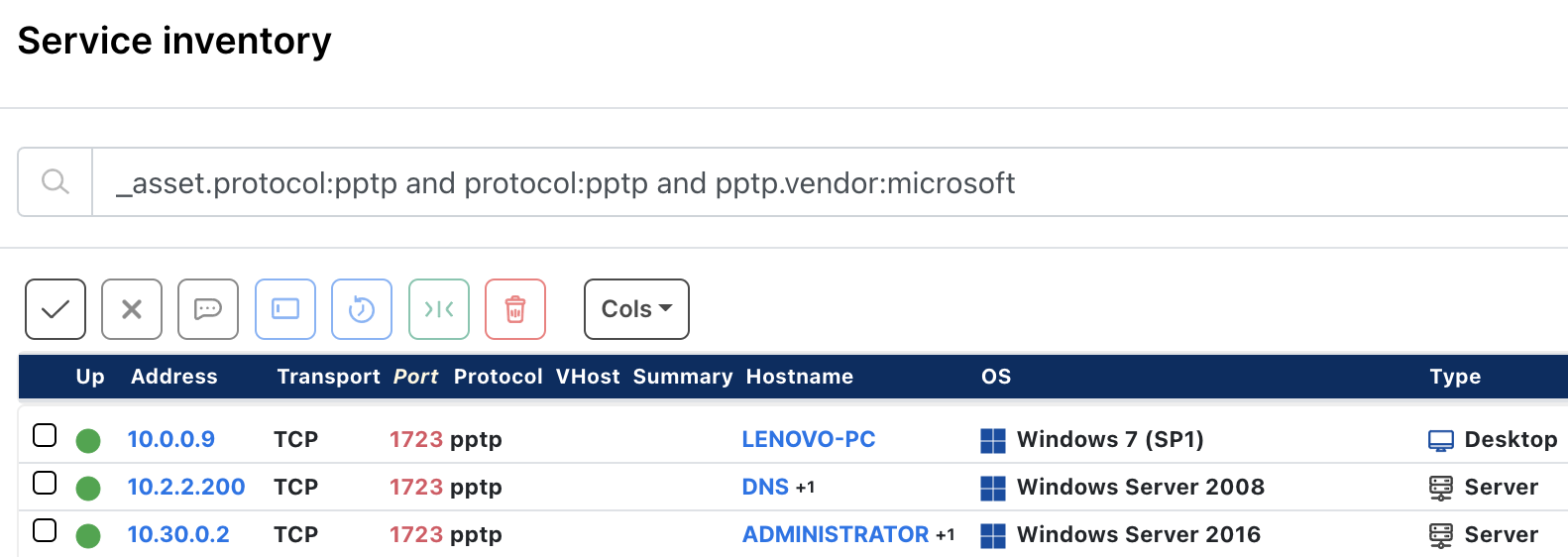 Microsoft VPN prebuilt query is available in the Queries Library