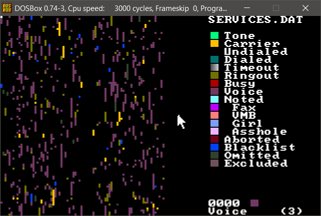 ToneMap of runZero services.dat