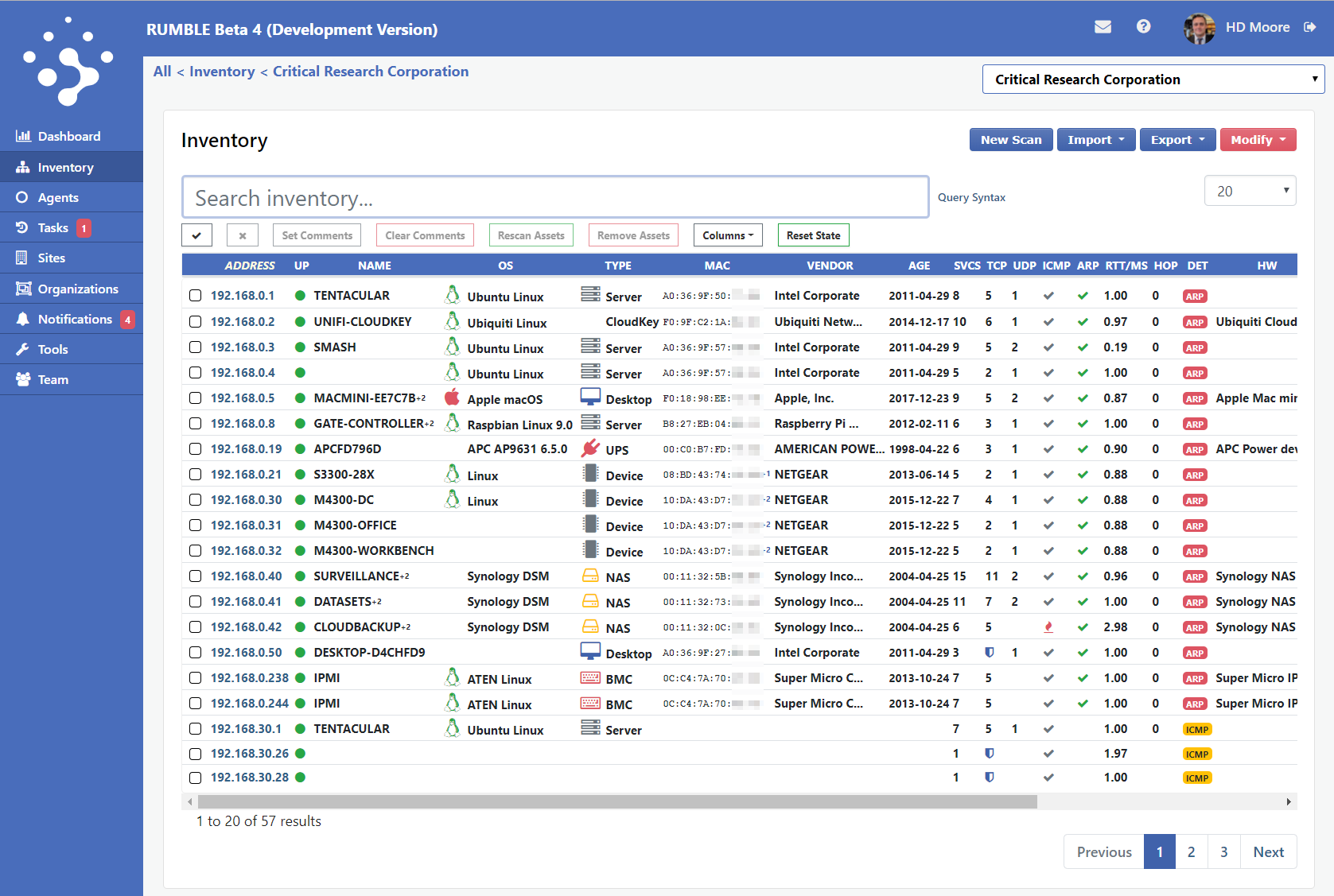 Rumble Network Discovery Beta 4