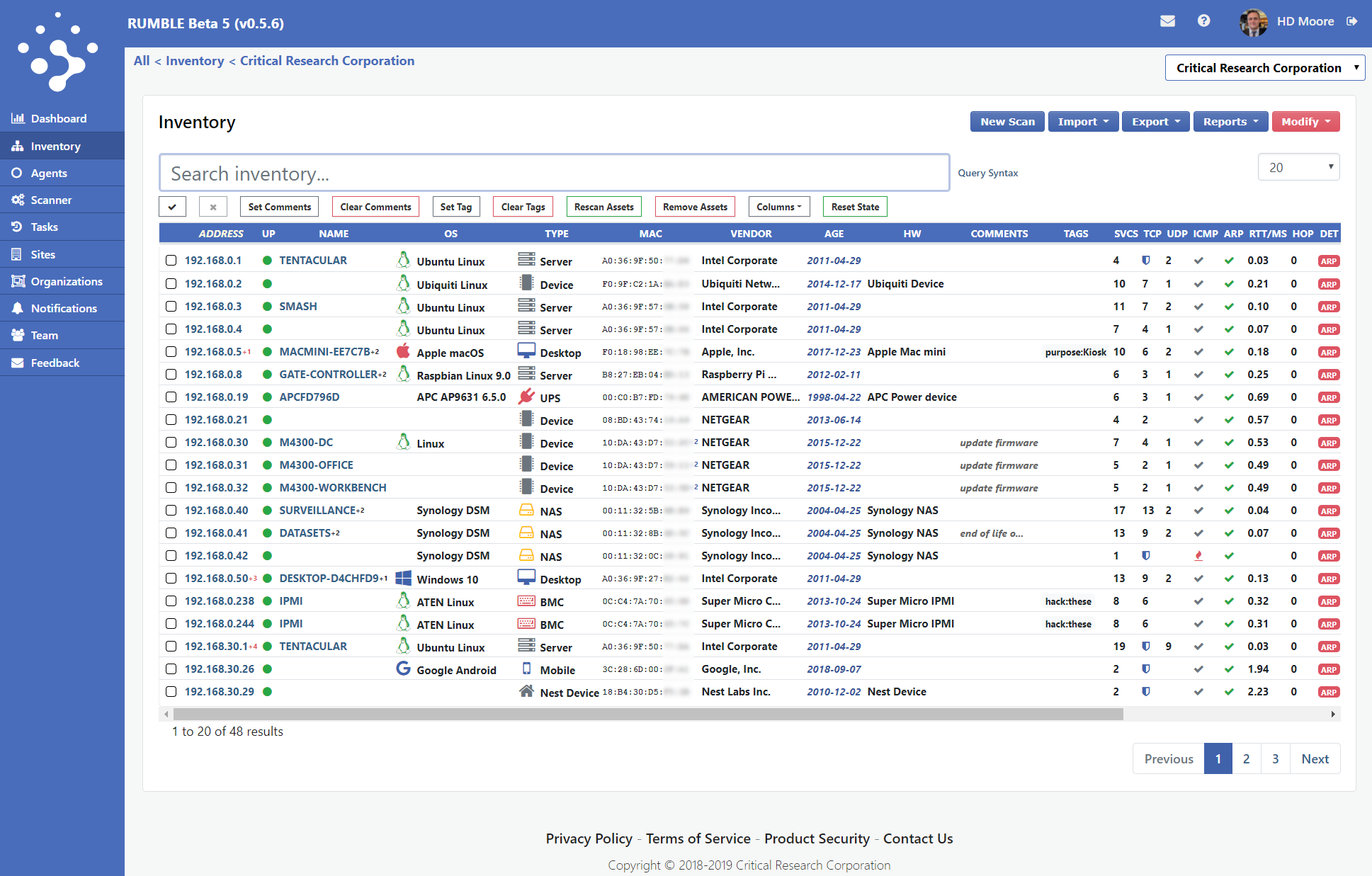Rumble Network Discovery Beta 5