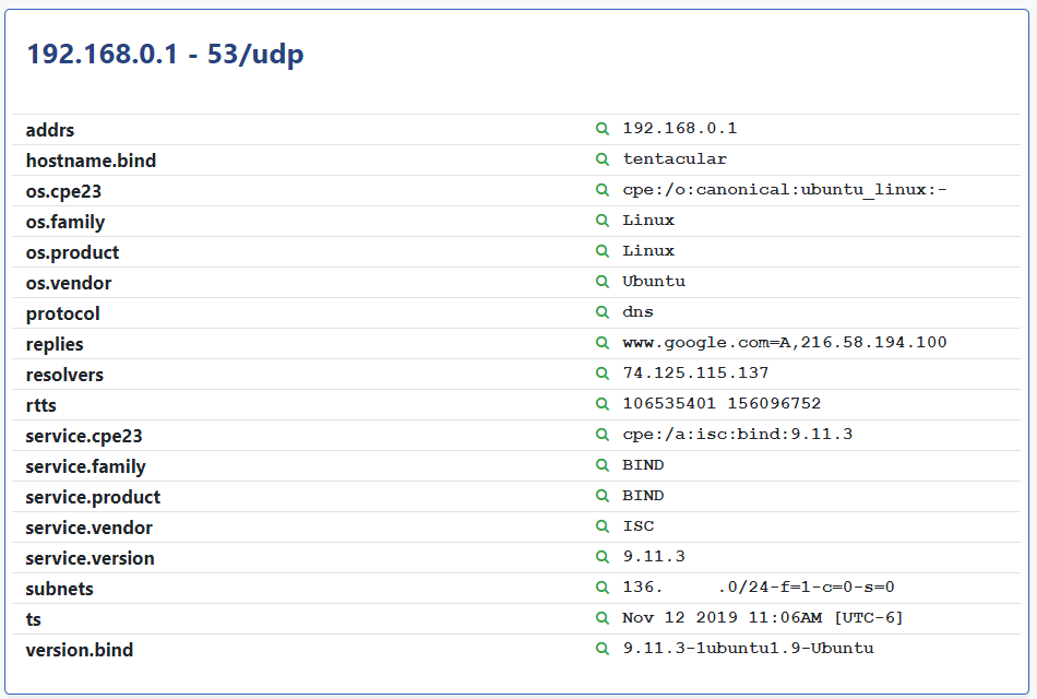 Rumble DNS Resolver Discovery