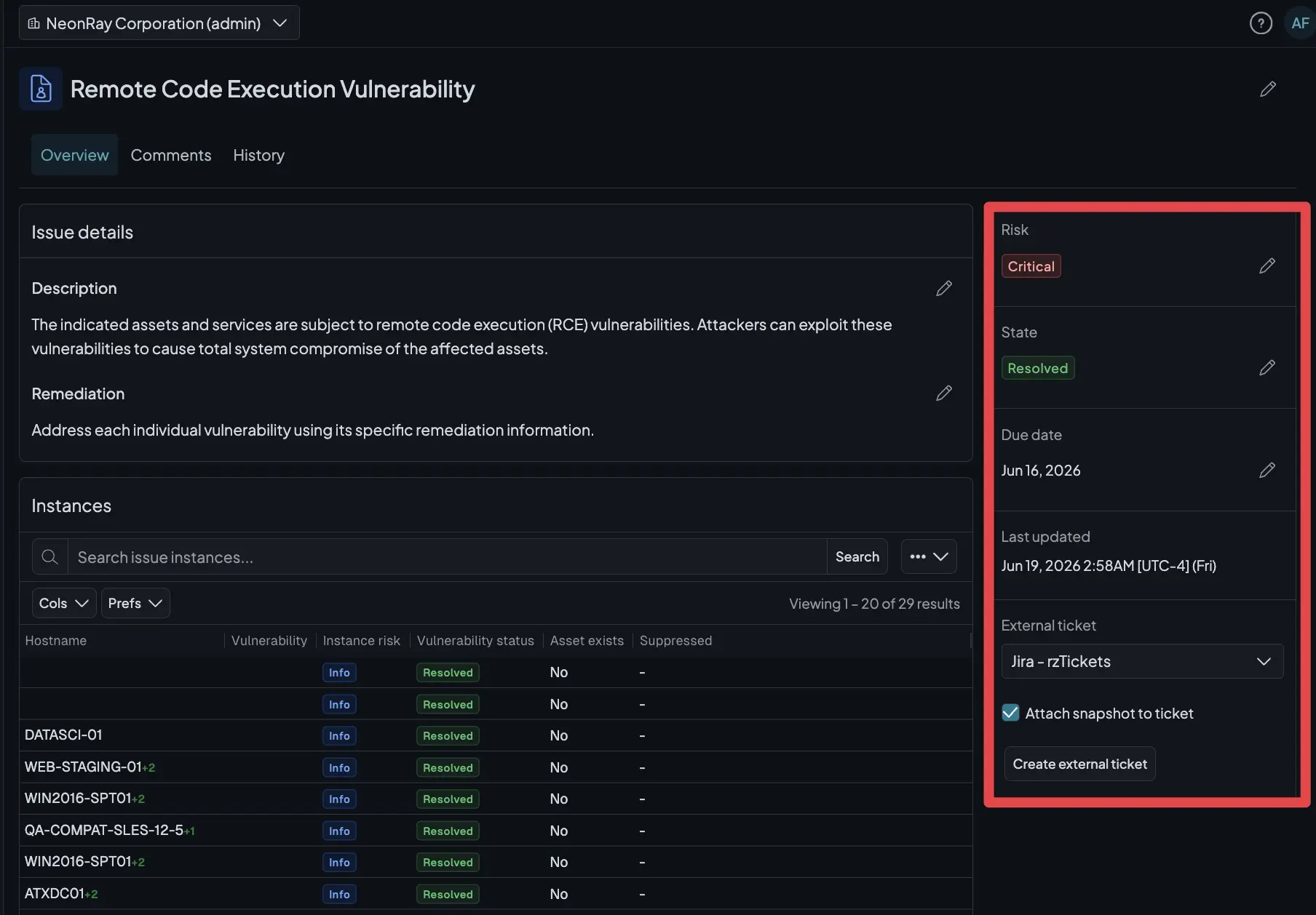 Export to Jira